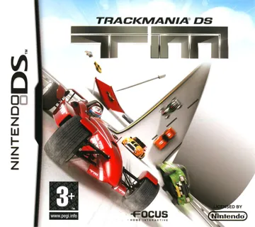 TrackMania DS (Europe) (En,Fr,De,Es,It) box cover front